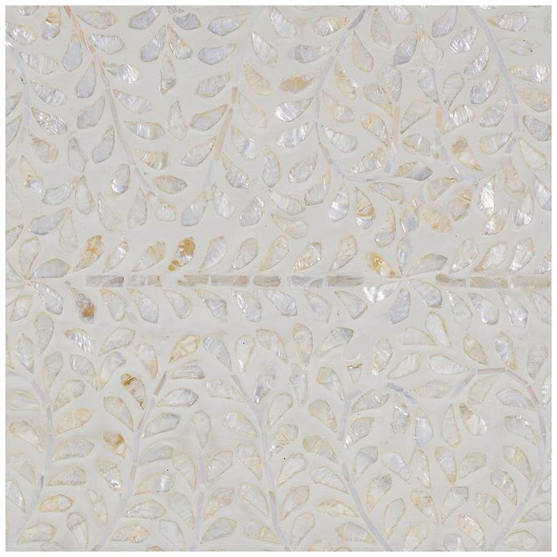 Image 7 Piara Natural Capiz Shell Console more views