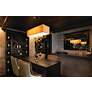 Thumbnail4 of Piatt 11-in W 6-Light Chrome Kitchen Island Light with Fabric Shade more views