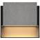 Piazza 1 5.5" Wide Anthracite, Concrete LED Outdoor Step Light
