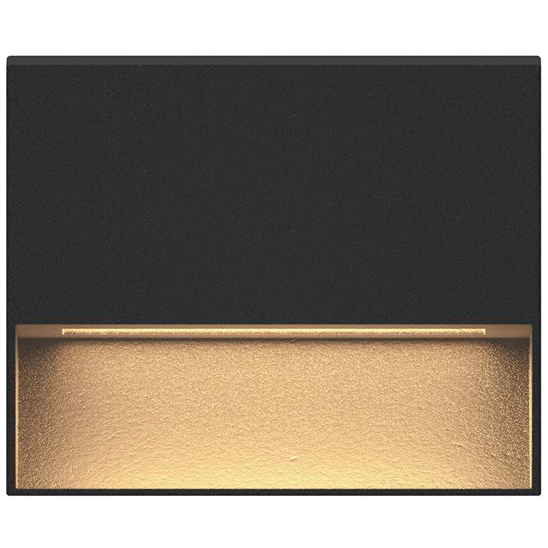 Image 1 Piazza 1 5.5" Wide Anthracite LED Outdoor Step Light