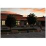 2_Piazza 2 9.81" Wide Anthracite LED Outdoor Step Light more views