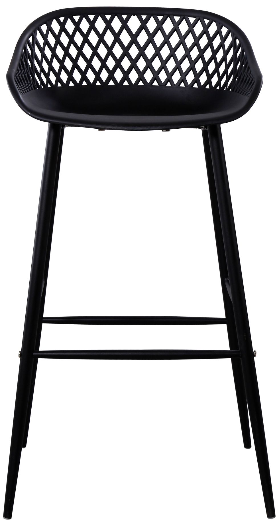 Image 4 Piazza Outdoor Barstool Black - Set Of Two more views