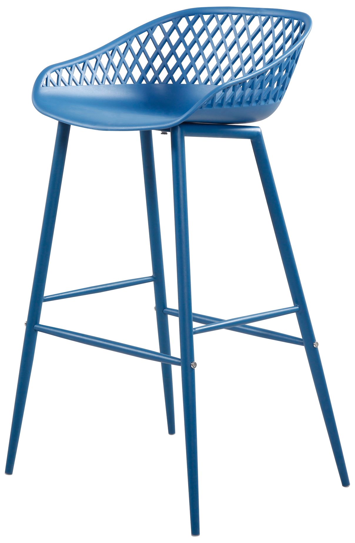 Image 5 Piazza Outdoor Barstool Blue - Set Of Two more views