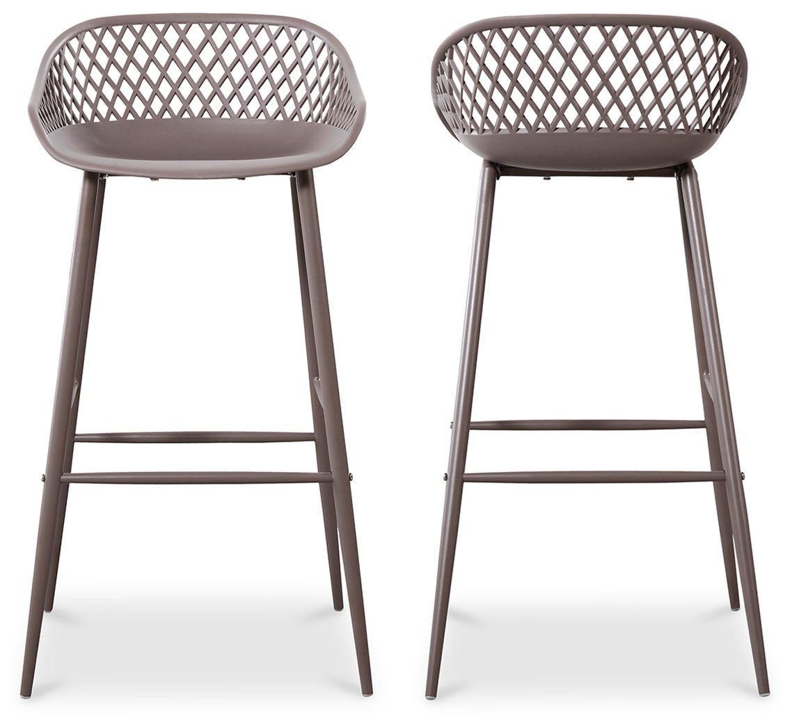 Image 3 Piazza Outdoor Barstool Grey - Set Of Two more views