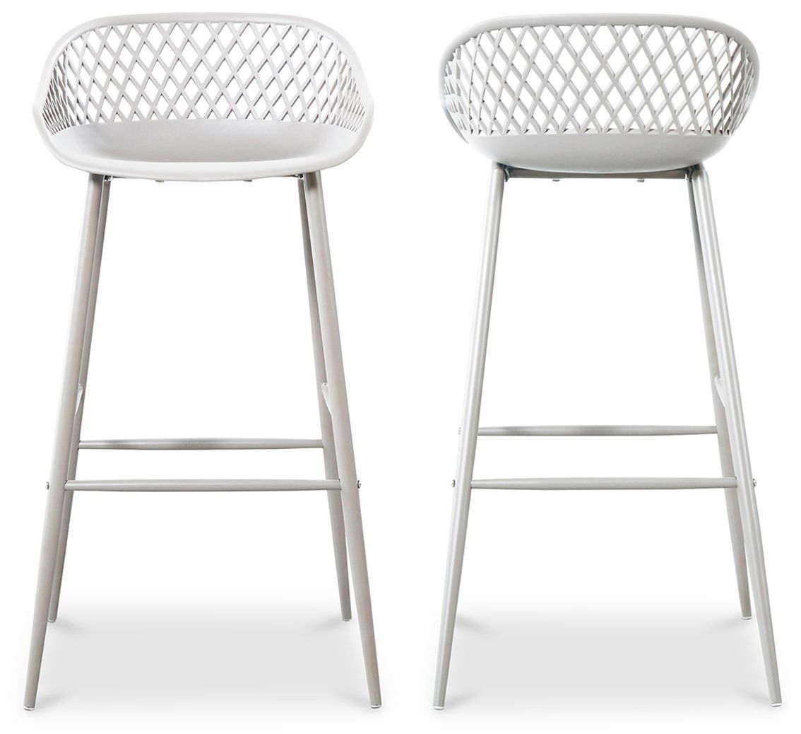 Image 3 Piazza Outdoor Barstool White - Set Of Two more views