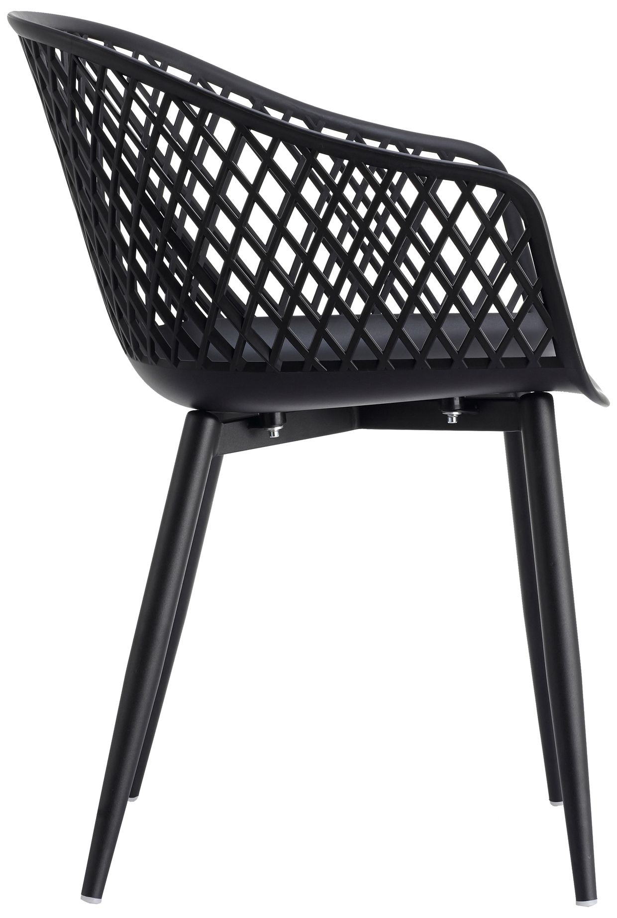 Image 6 Piazza Outdoor Chair Black - Set Of Two more views
