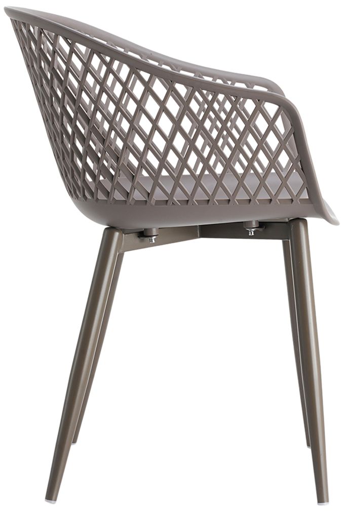 Piazza Outdoor Chair Grey - Set Of Two