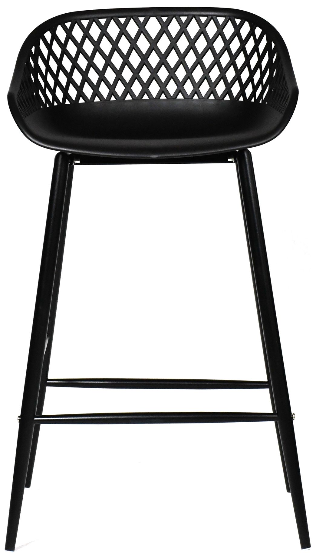 Image 3 Piazza Outdoor Counter Stool Black - Set Of Two more views