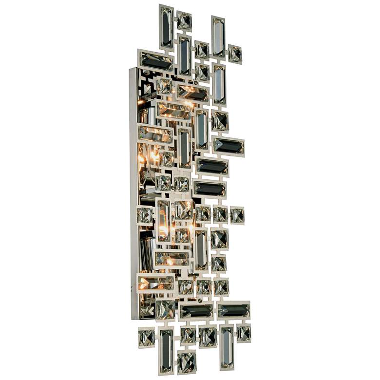 Image 2 Picasso 9" High Chrome 4-Light Wall Sconce
