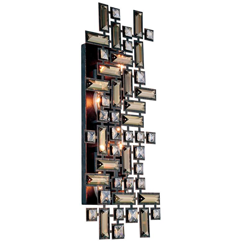 Image 1 Picasso 9 inch High Dark Bronze 4-Light Wall Sconce