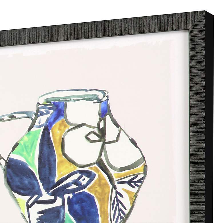 Image 4 Picasso Vase 18" Square 3-Piece Giclee Framed Wall Art Set more views