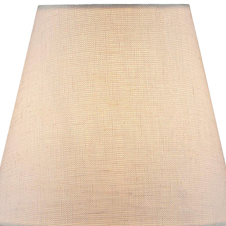 Image 3 Piccolo 9" High Brown Marble Mini Accent Table Lamp more views