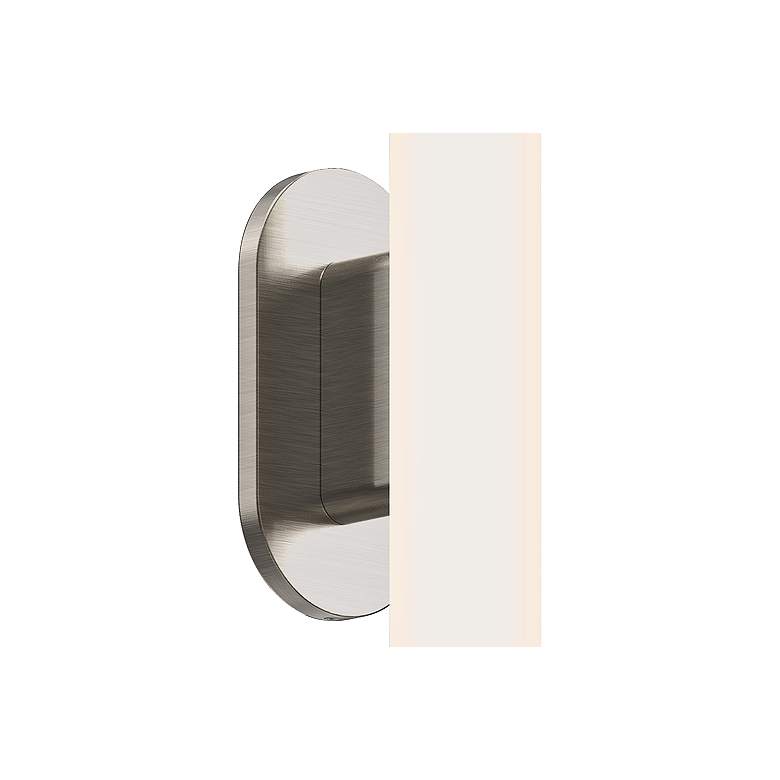 Image 2 Piccolo Encore 24"H Satin Nickel LED Outdoor Wall Light more views
