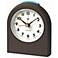 Pick-Me-Up Dark Brown Alarm Clock