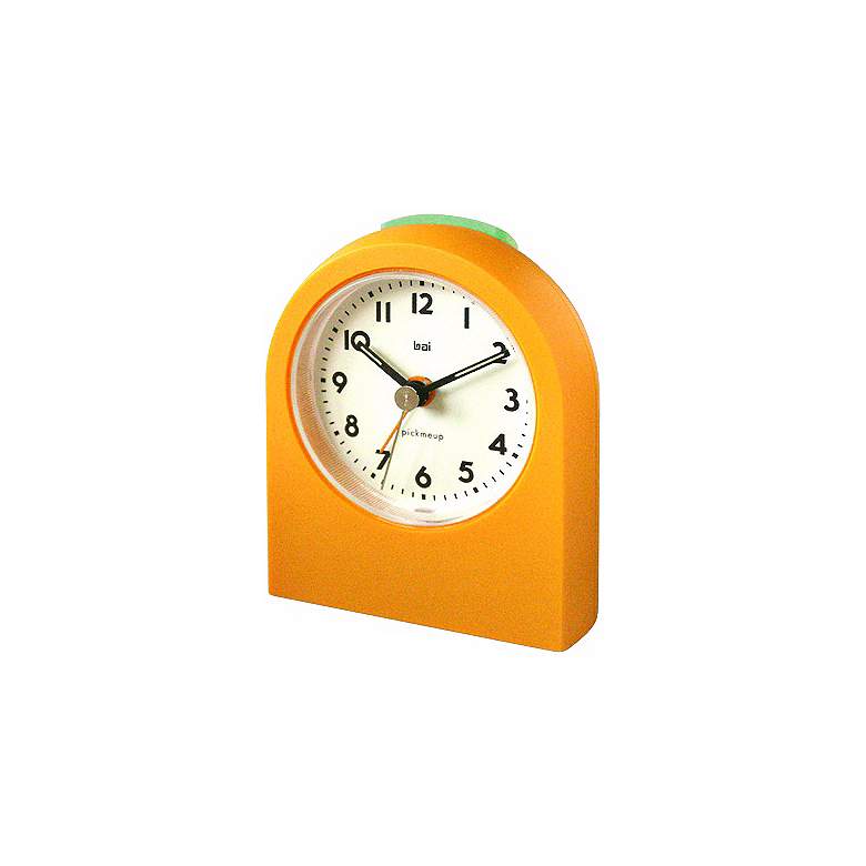 Image 1 Pick-Me-Up Orange Alarm Clock