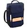 Picnic Time Duet Navy Wine Tote and Cooler
