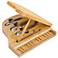 Picnic Time Grand Piano Wood Cutting Board and Tools