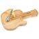 Picnic Time Guitar Swivel Wood Cheese Board with Tools