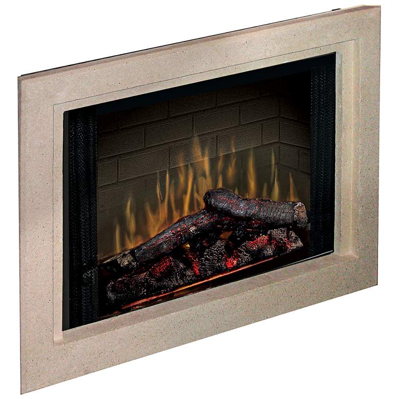 Image 1 Picture Frame Surround 33 inch Wide Electric Fireplace