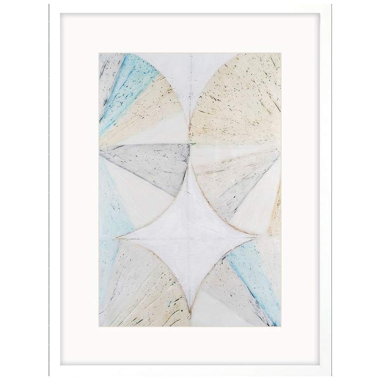Image 1 Pie Charts II 30"W x 40"H Framed Art
