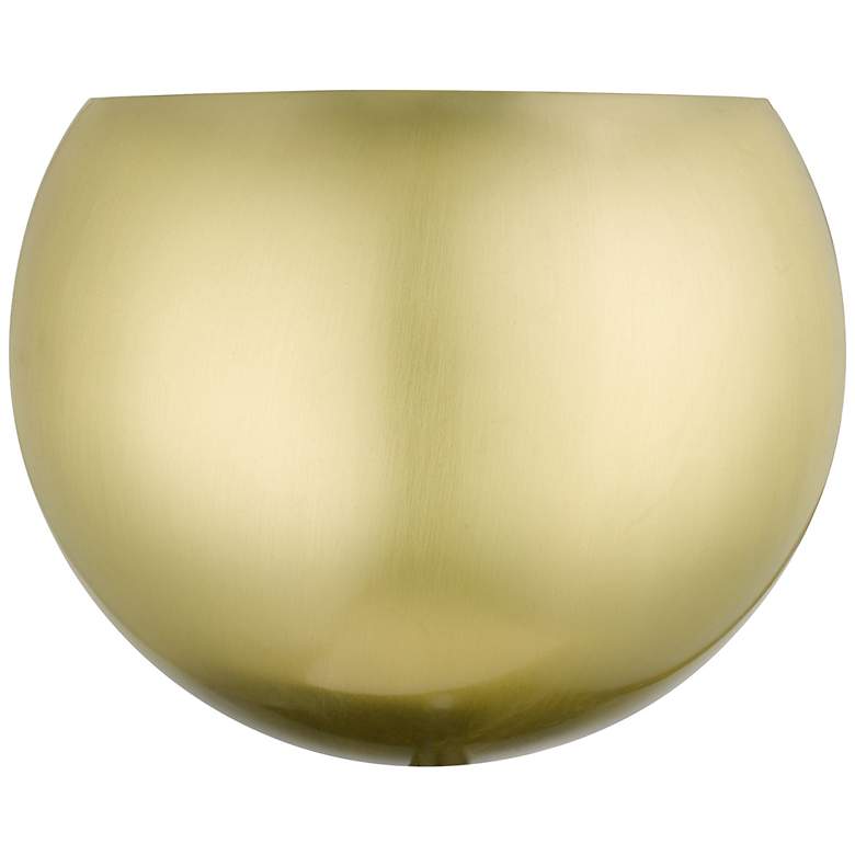 Image 1 Piedmont 1 Light Satin Brass Wall Sconce