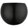 2_Piedmont 1 Light Shiny Black Wall Sconce