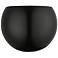 Piedmont 1 Light Shiny Black Wall Sconce