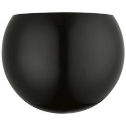 Piedmont 1 Light Shiny Black Wall Sconce