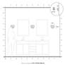 Piedmont 1 Light Shiny Black Wall Sconce