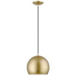 Piedmont 10" Wide Soft Gold Globe Mini Pendant