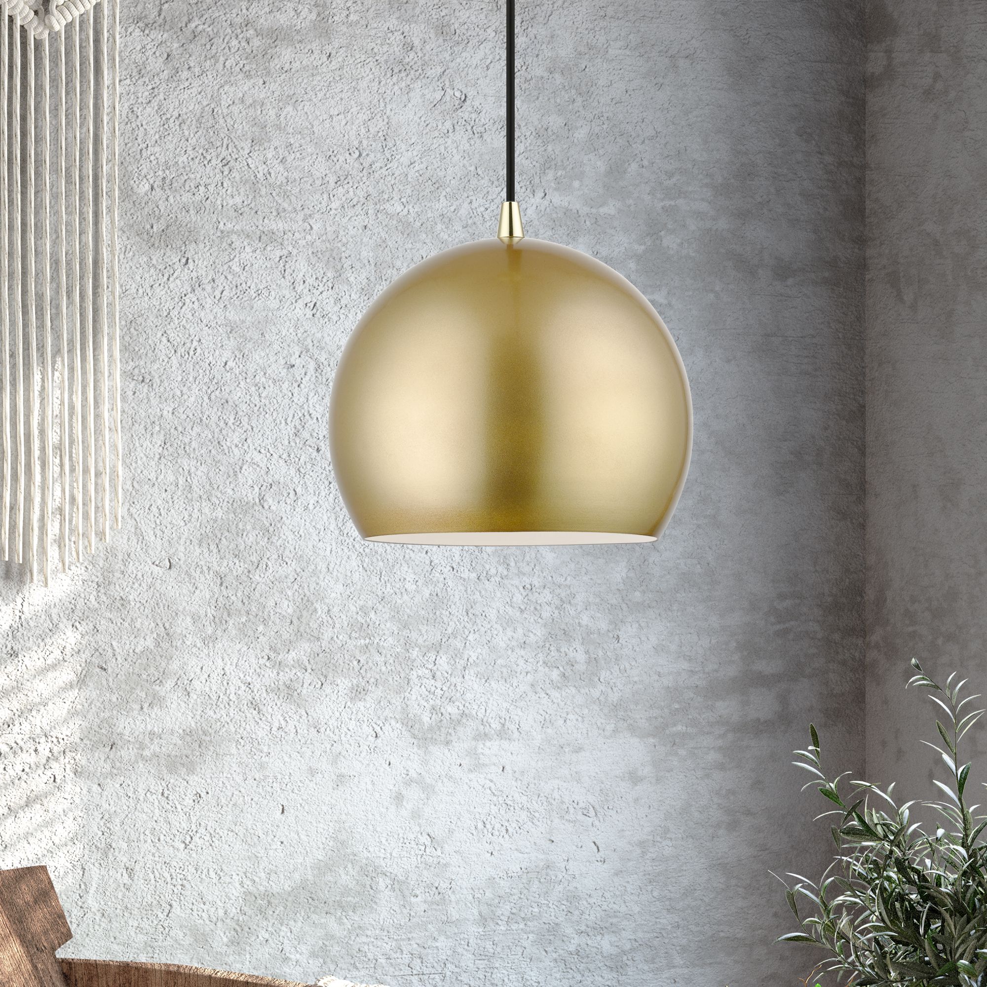 Piedmont 10" Wide Soft Gold Globe Mini Pendant