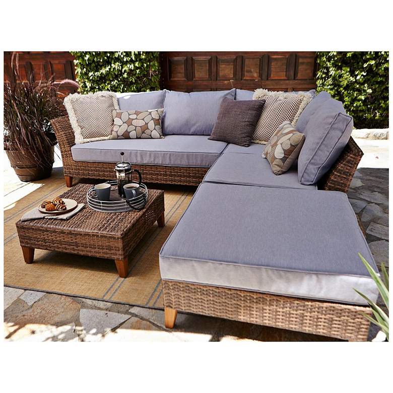 Image 1 Piedmont 5-Piece Outdoor Sectional Set