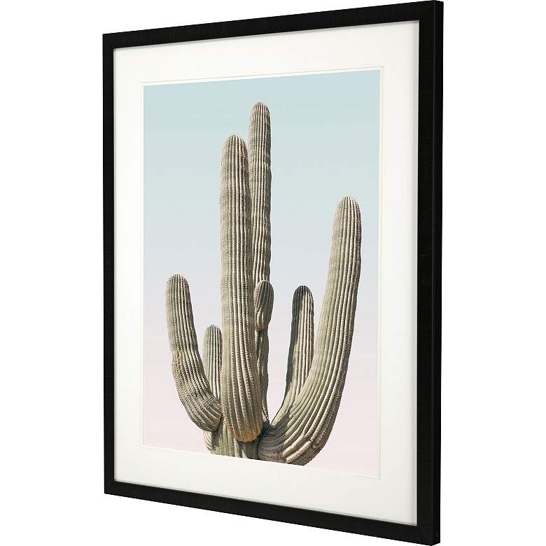 Image 2 Pienaar Saguaro I 30"W x 36"H Framed Art more views