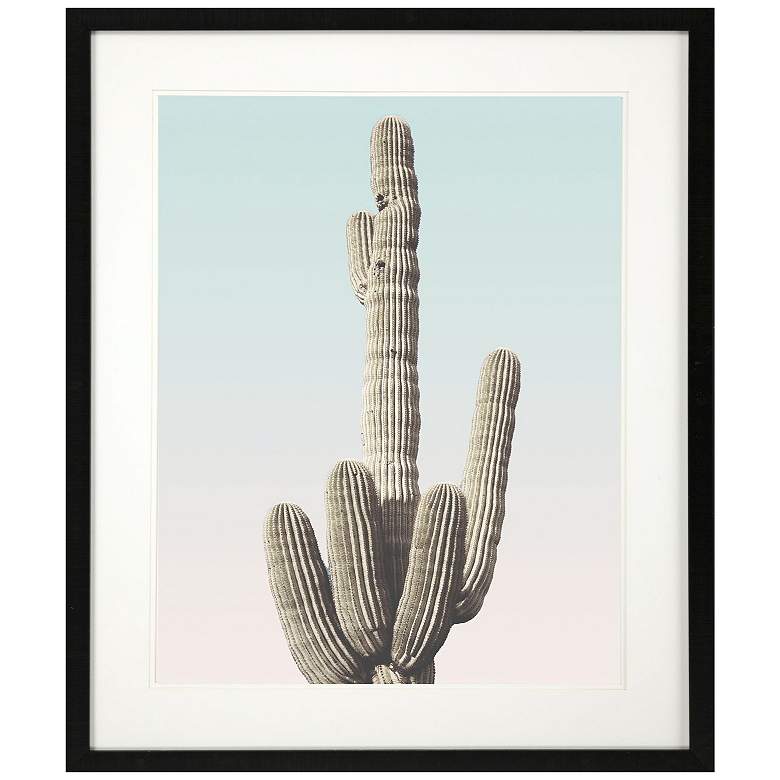 Image 1 Pienaar Saguaro II 30"W x 36"H Framed Art