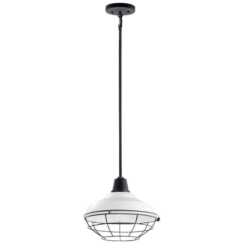 Image 1 Pier 12" Convertible Pendant White