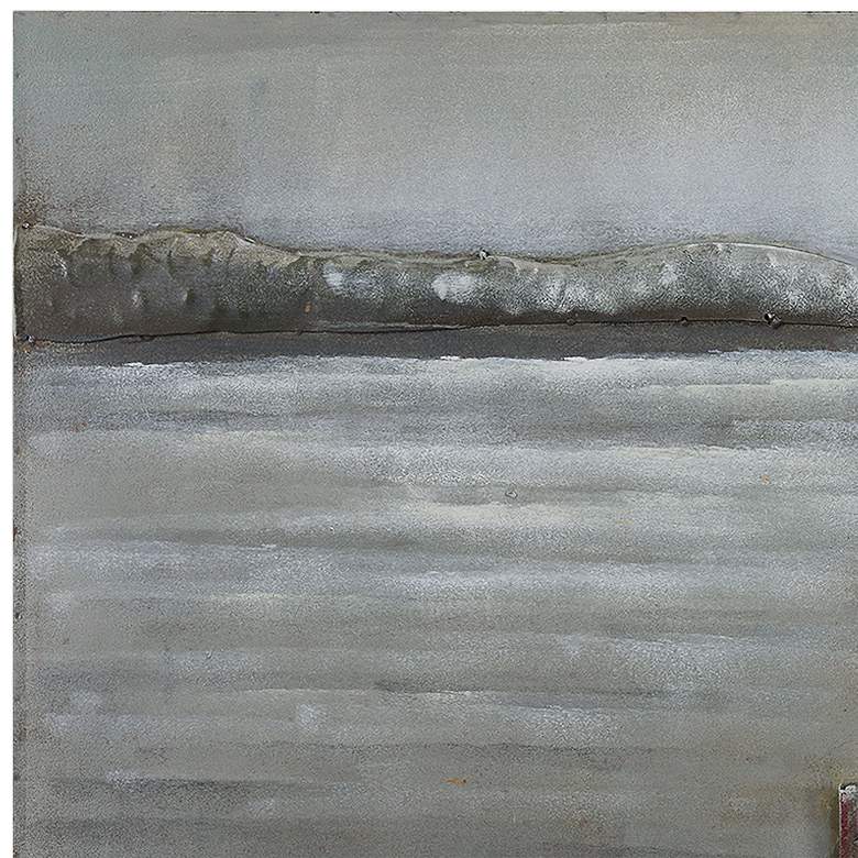 Image 4 Pier 48" Wide Mixed Media Metal Dimensional Wall Art more views