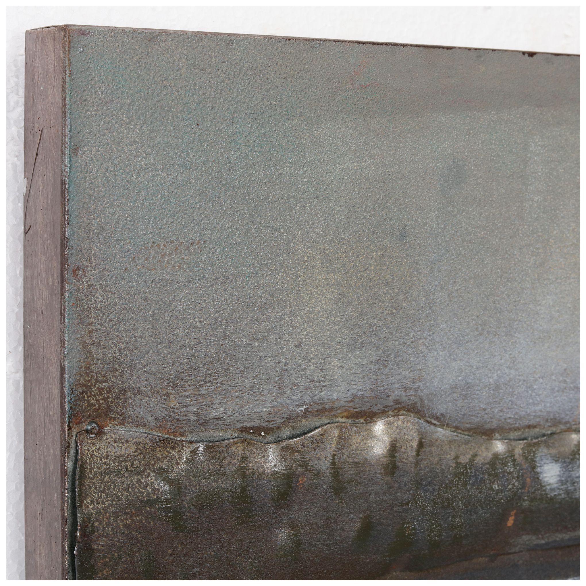 Pier 48" Wide Mixed Media Metal Dimensional Wall Art in scene