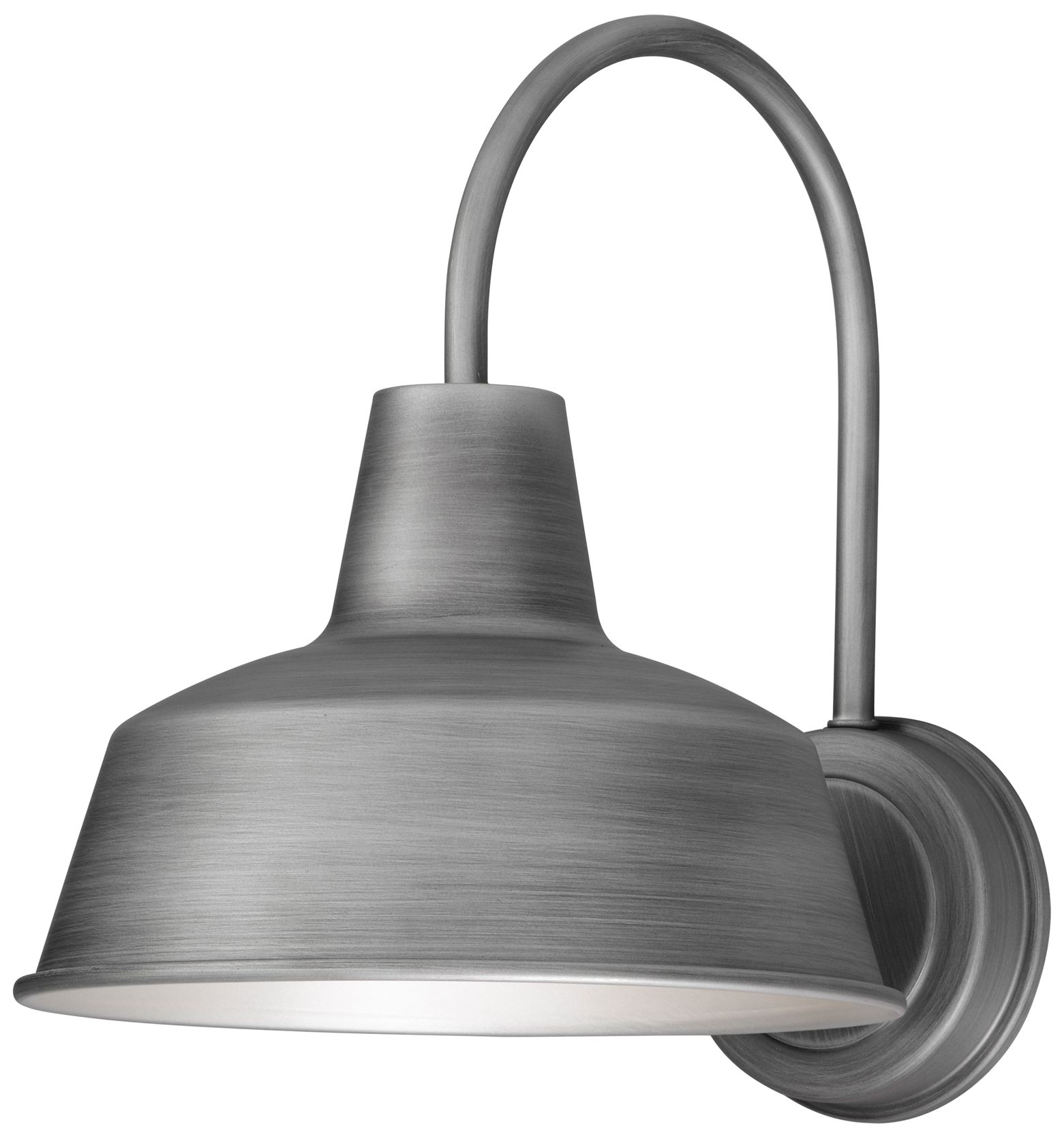 Pier M 1-Light Outdoor Wall Sconce Weathered Zinc
