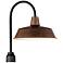 Pier M 20 1/4"H Black and Empire Bronze Outdoor Post Light
