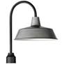 1_Pier M 20 1/4"H Weathered Zinc and Black Outdoor Post Light