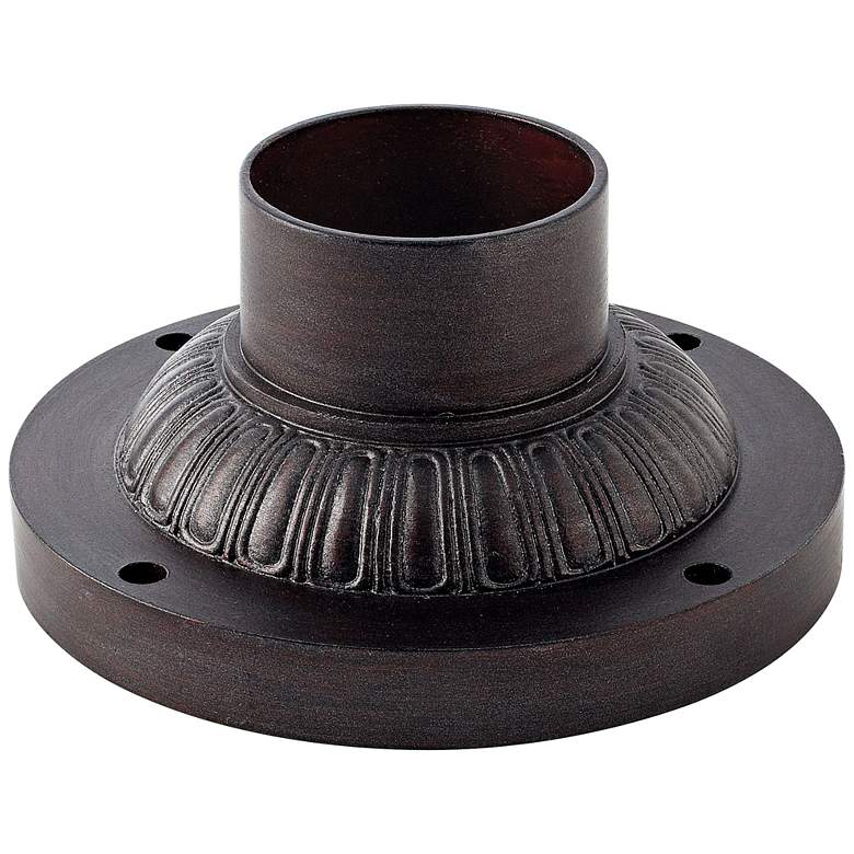 Image 1 Pier Mount Fitter - Decorative Base in Bronze