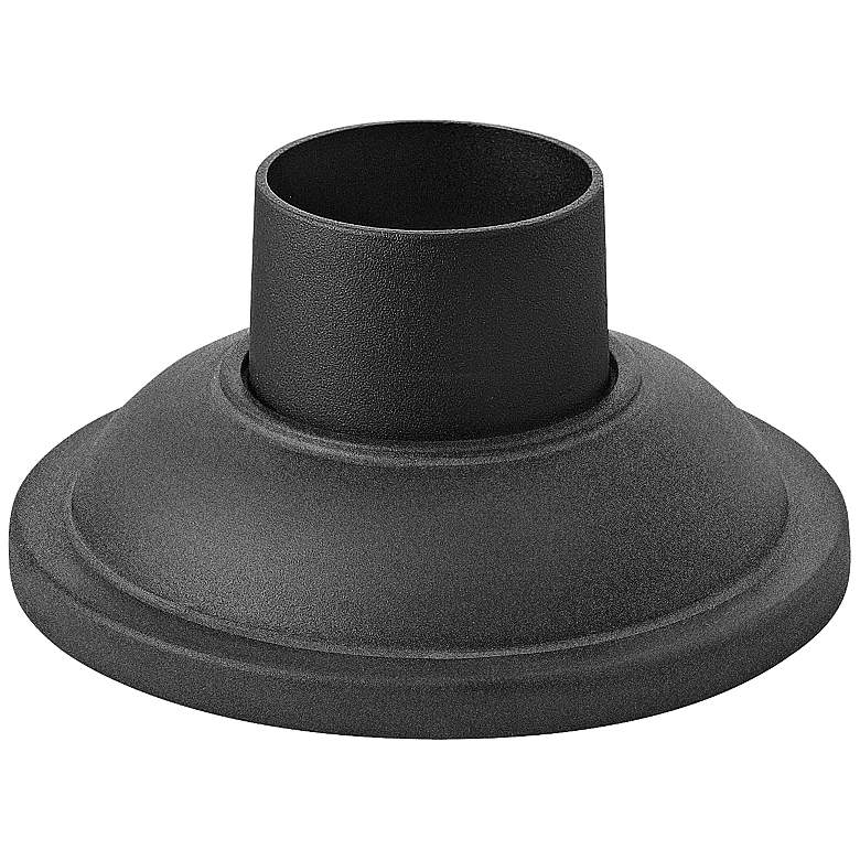 Image 1 Pier Mount Fitter - Smooth Base in Mushroom Black