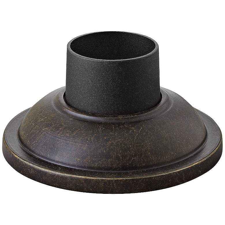 Image 1 Pier Mount Fitter - Smooth Base in Regency Bronze