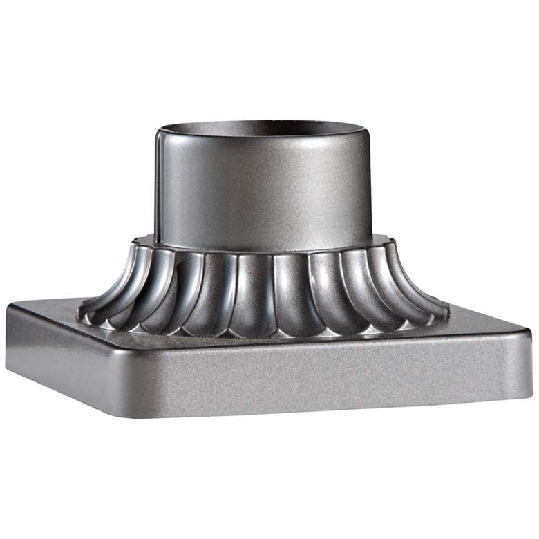 Image 1 Pier-Mount Luster Bronze Outdoor Post Light Adapter