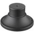 Pier Mounts 3 3/4"H Black Round Outdoor Pier Mount Adapter