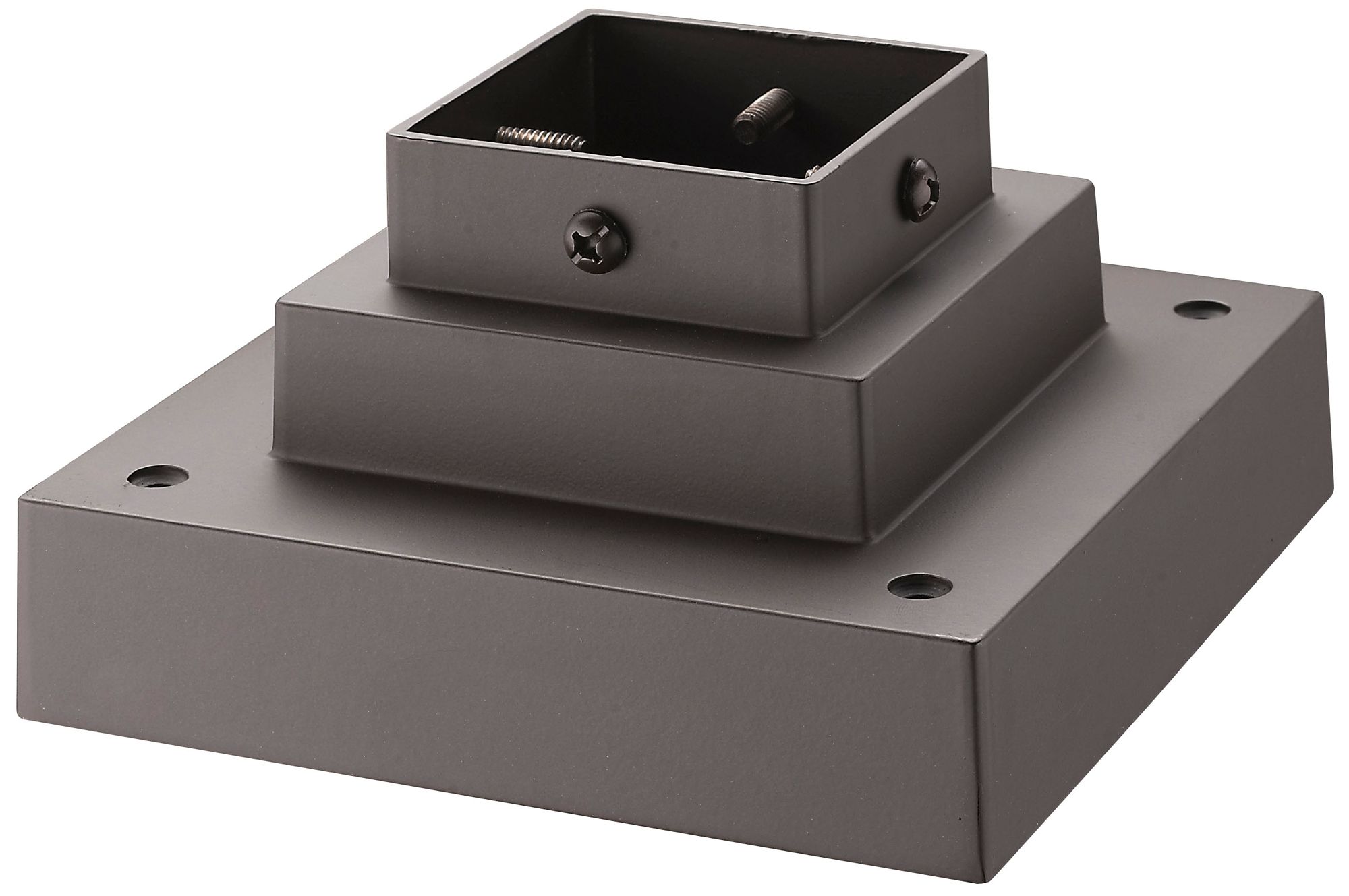 Pier Mounts by Z-Lite Deep Bronze 3.5 inch Outdoor Pier Mount