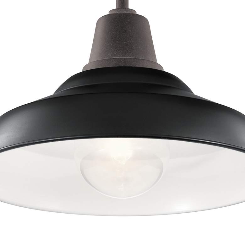 Image 2 Pier Outdoor 12 1/2" Wide Hanging Light Black more views