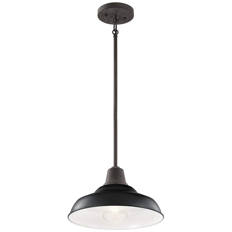 Image 3 Pier Outdoor 12 1/2 inch Wide Hanging Light Black more views
