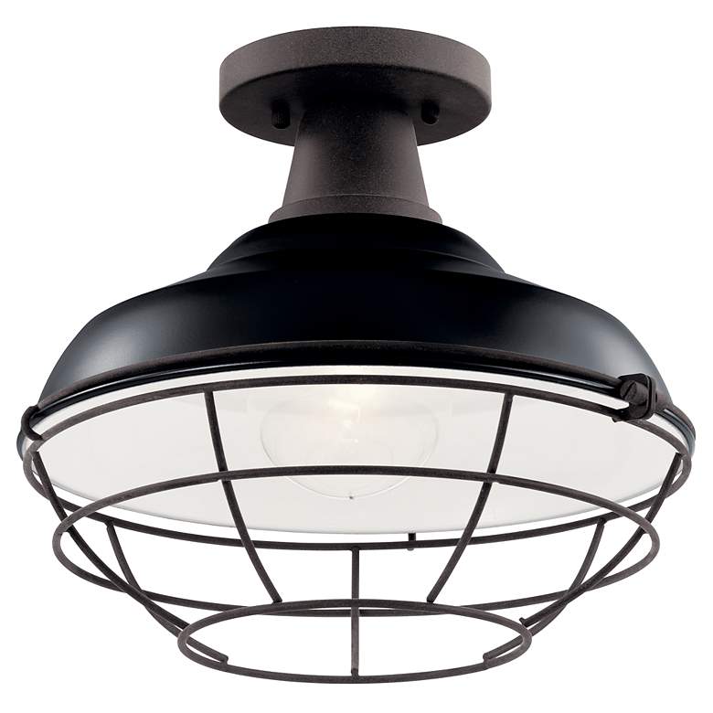 Image 3 Pier Outdoor 12 1/2" Wide Hanging Light Black more views