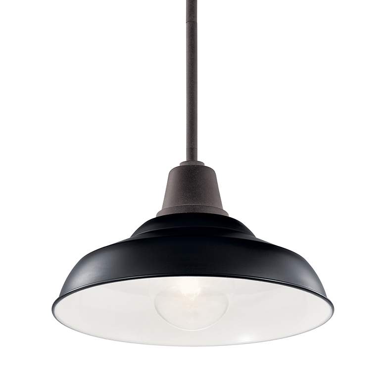 Image 6 Pier Outdoor 12 1/2" Wide Hanging Light Black more views